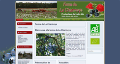 Desktop Screenshot of lacharmoye.elima.fr